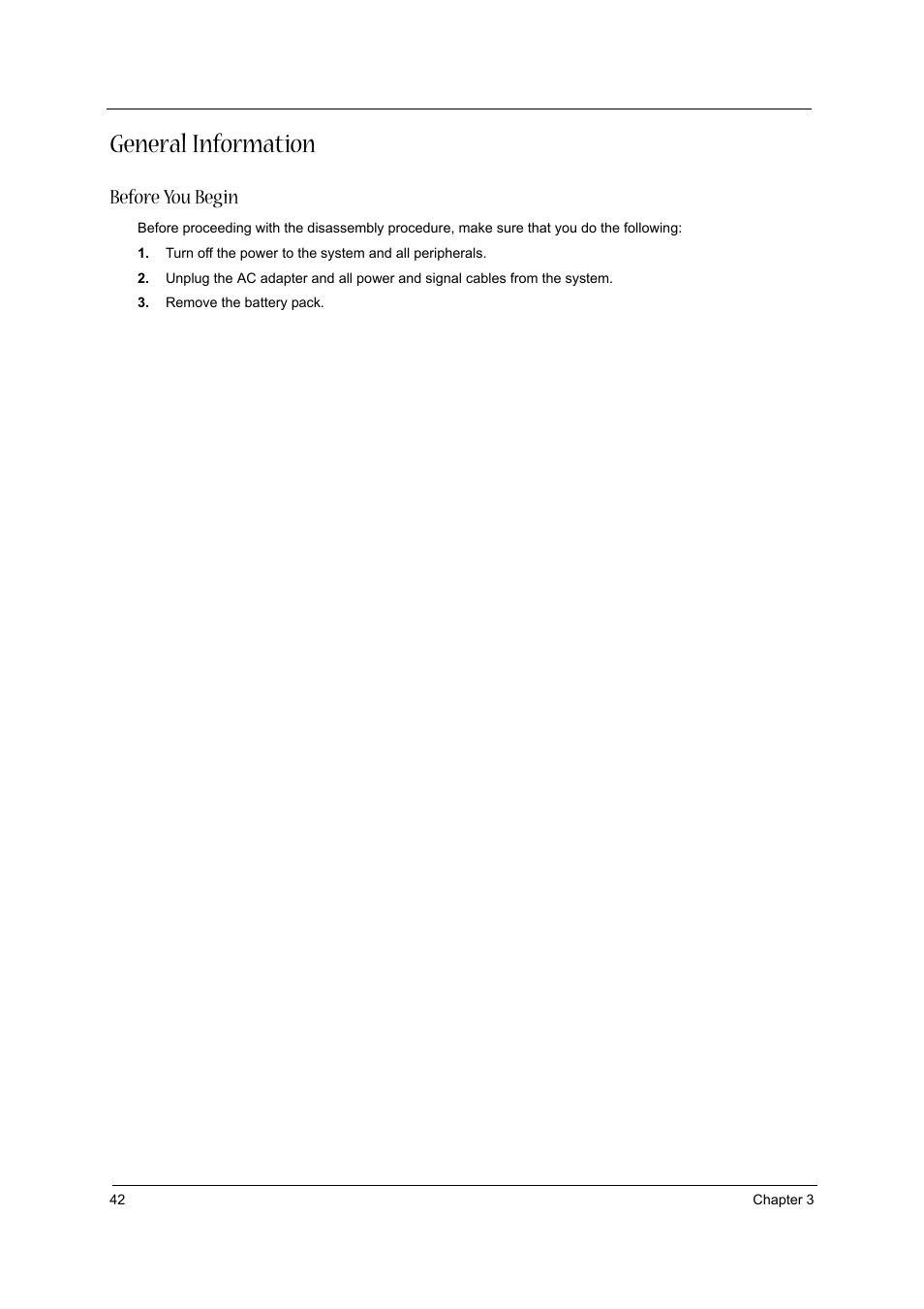 General information, Before you begin | Acer 1310 User Manual | Page 40 / 88
