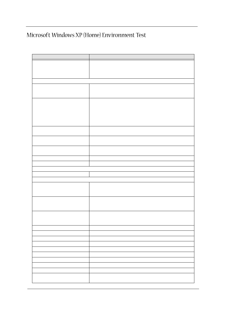 Microsoft windows xp (home) environment test | Acer 1310 User Manual | Page 82 / 88