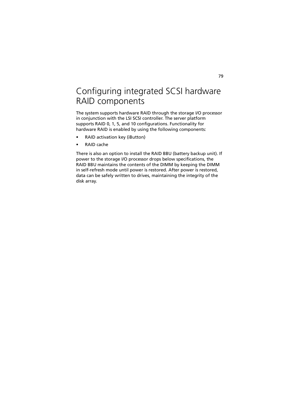 Acer Altos R910 User Manual | Page 89 / 192