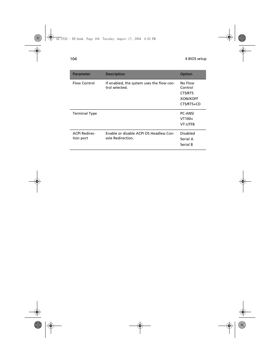 Acer Altos G520 series User Manual | Page 114 / 186