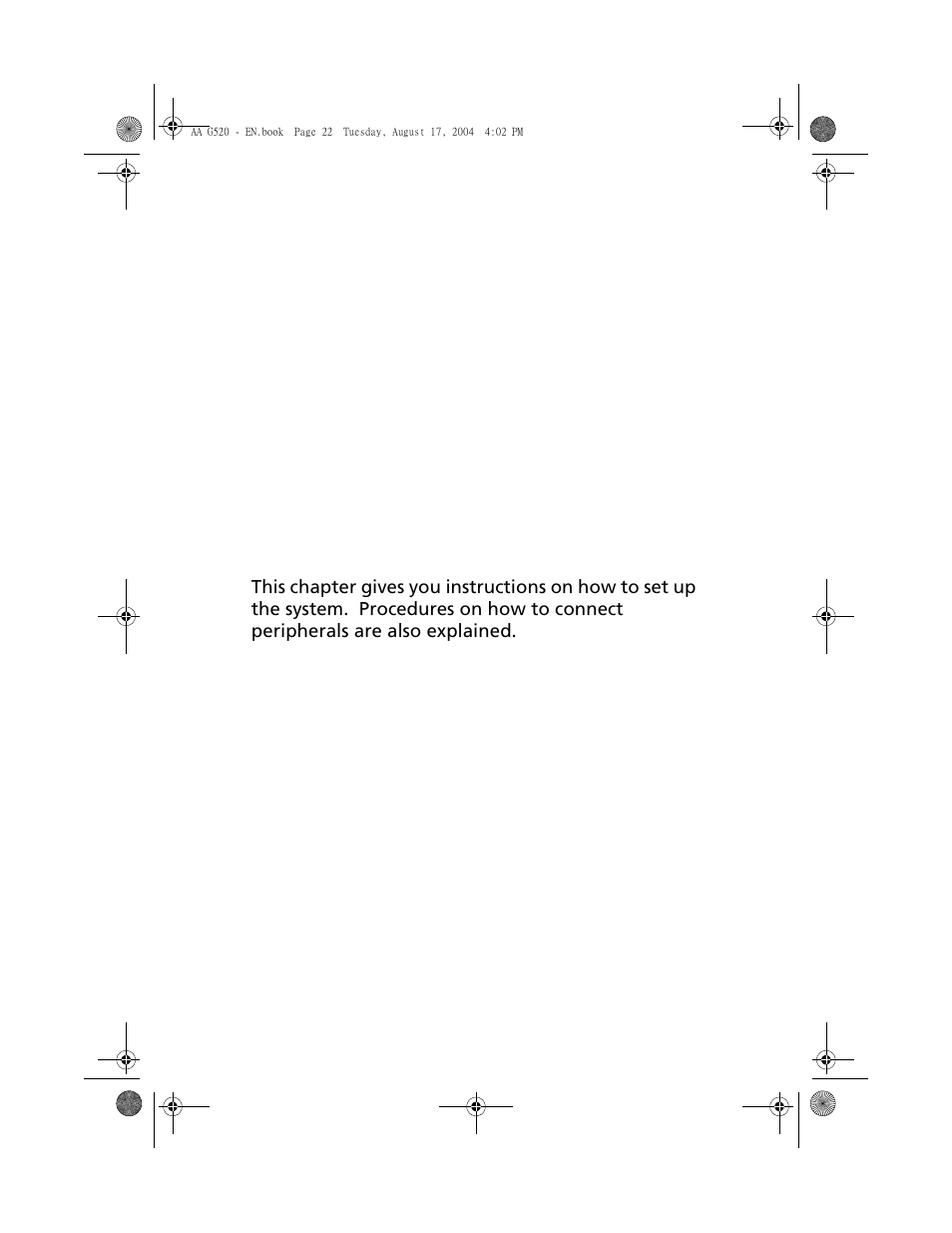 Acer Altos G520 series User Manual | Page 32 / 186