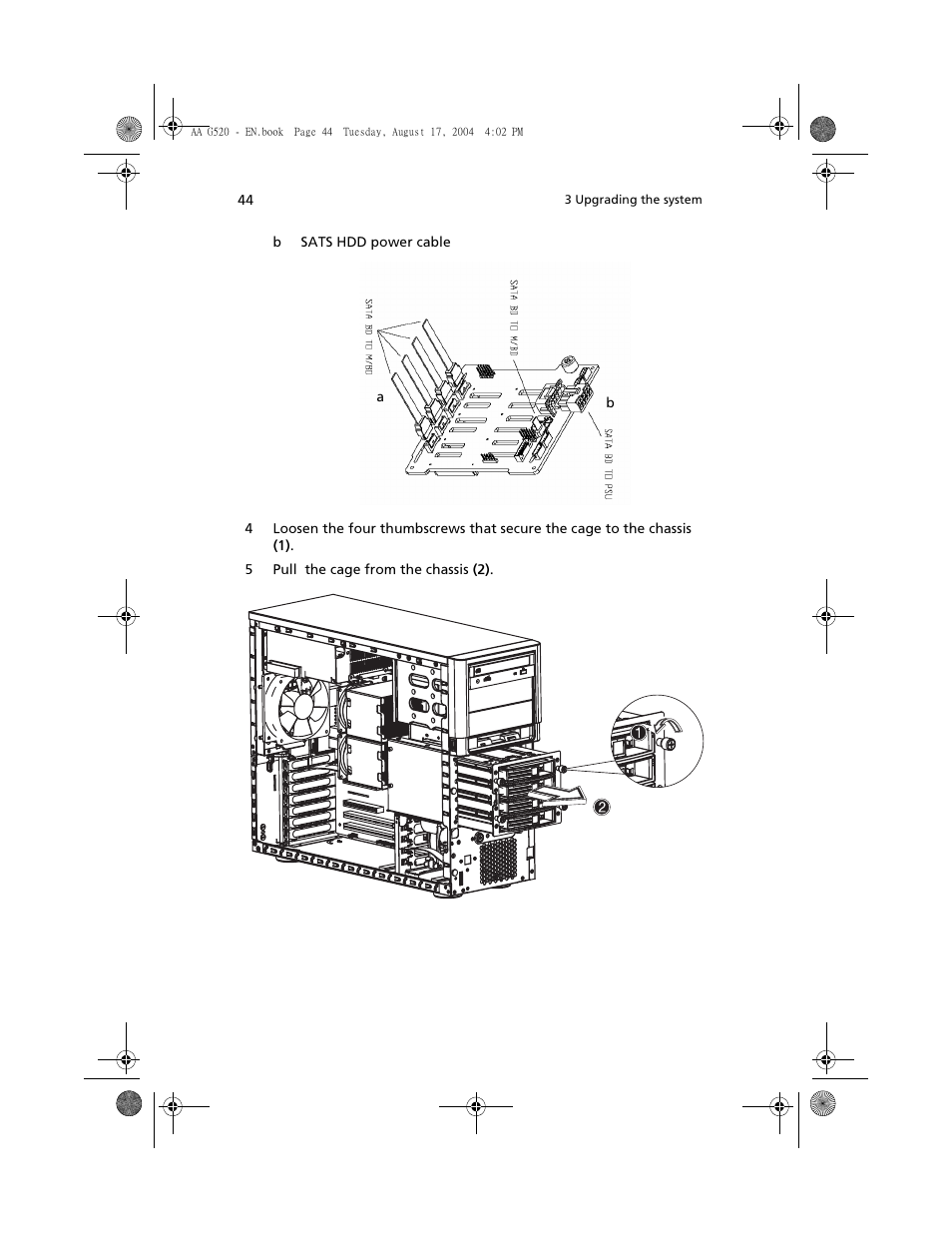 Acer Altos G520 series User Manual | Page 54 / 186