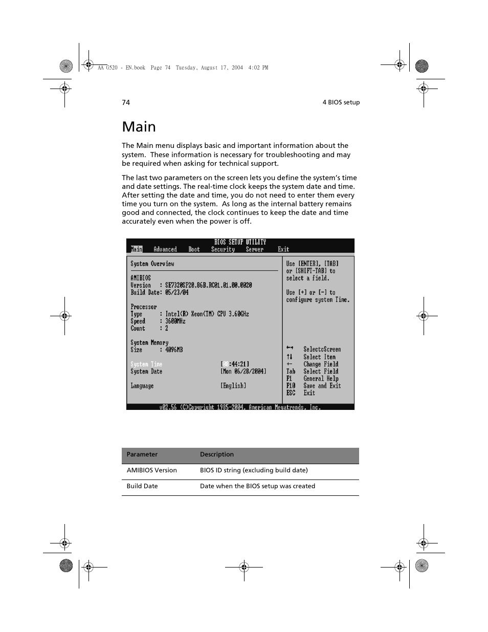 Main | Acer Altos G520 series User Manual | Page 84 / 186