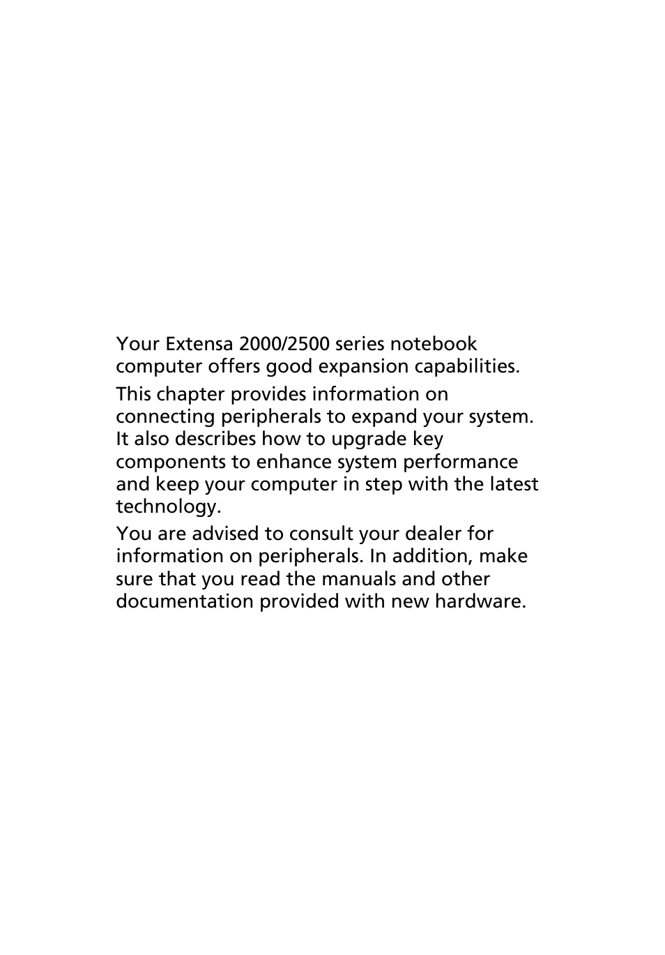 Acer 2500 Series User Manual | Page 48 / 98