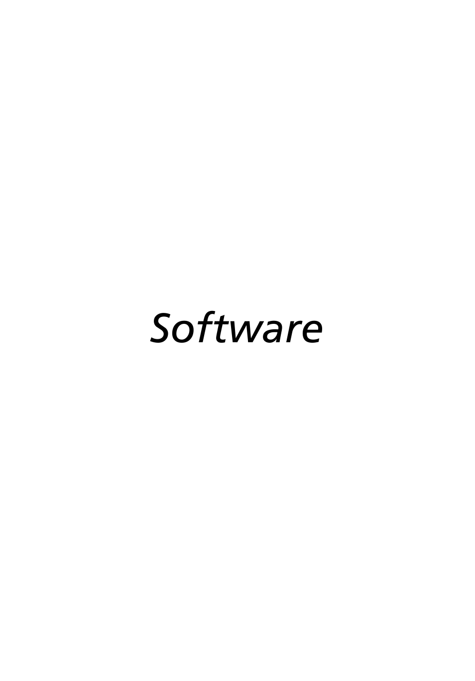 Software | Acer 2500 Series User Manual | Page 65 / 98