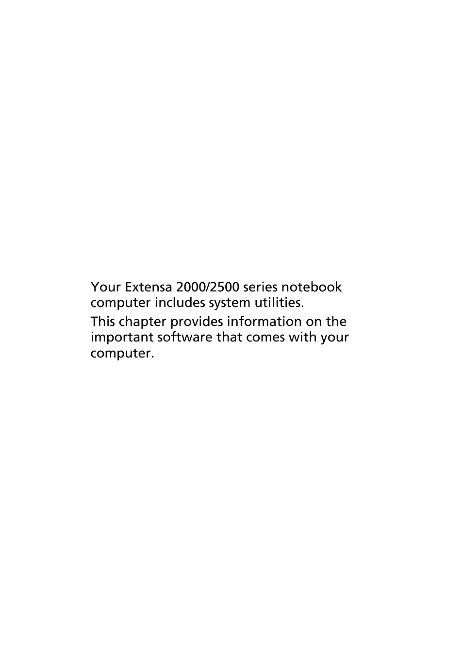 Acer 2500 Series User Manual | Page 66 / 98