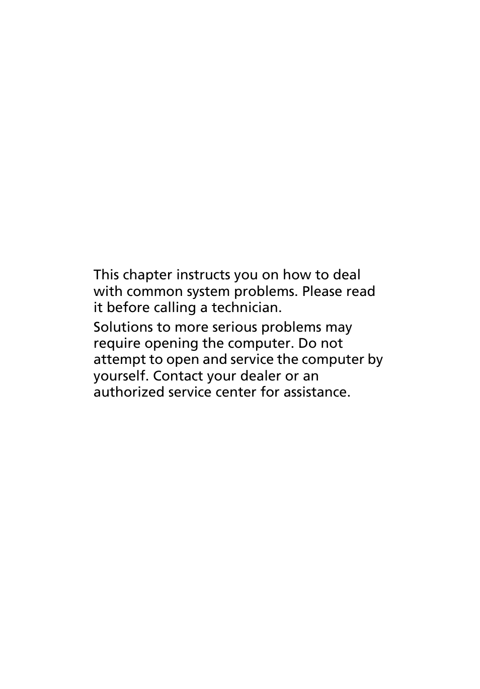Acer 2500 Series User Manual | Page 70 / 98