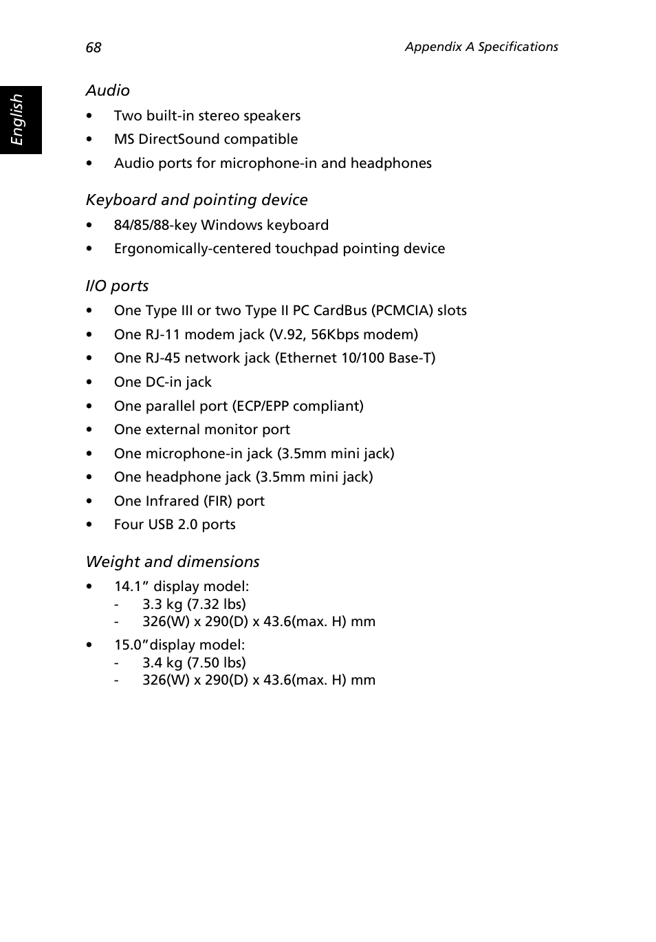 Acer 2500 Series User Manual | Page 78 / 98
