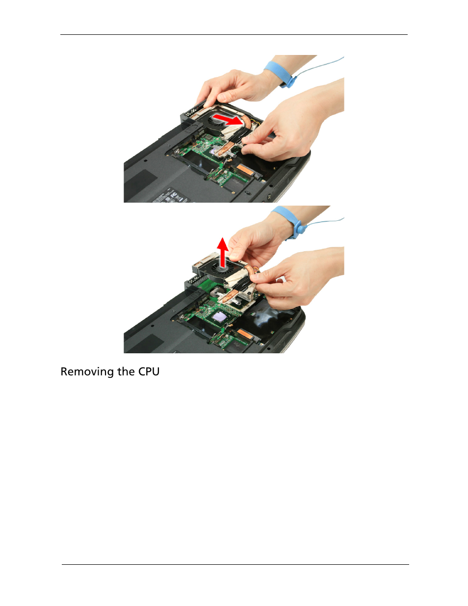 Removing the cpu | Acer 2920 User Manual | Page 77 / 170