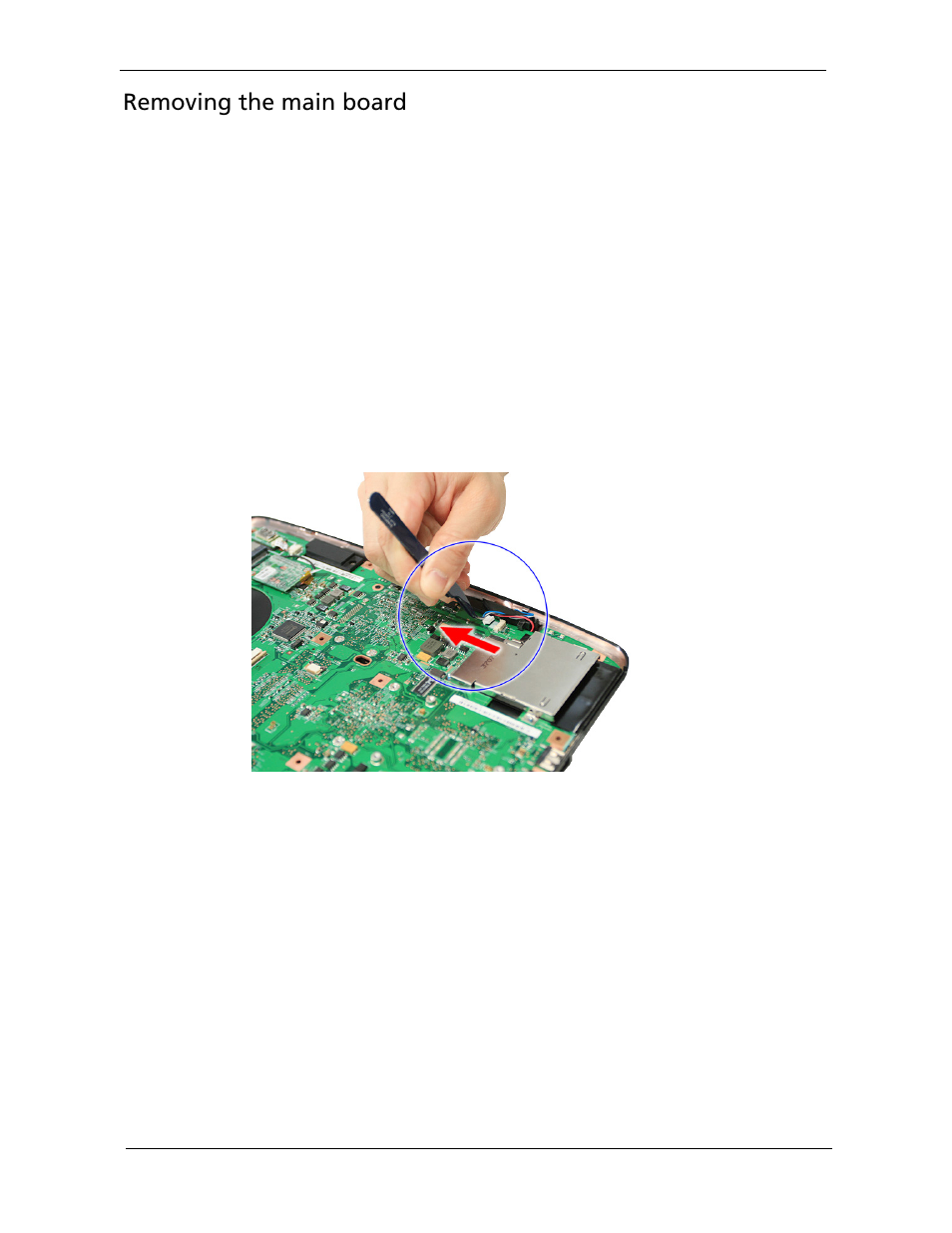 Removing the main board | Acer 2920 User Manual | Page 90 / 170