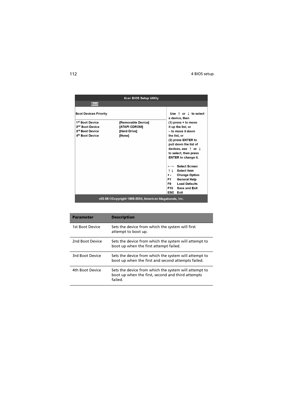 Acer Altos G710 User Manual | Page 122 / 198