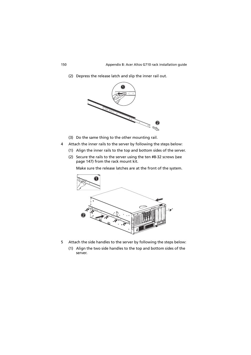 Acer Altos G710 User Manual | Page 160 / 198