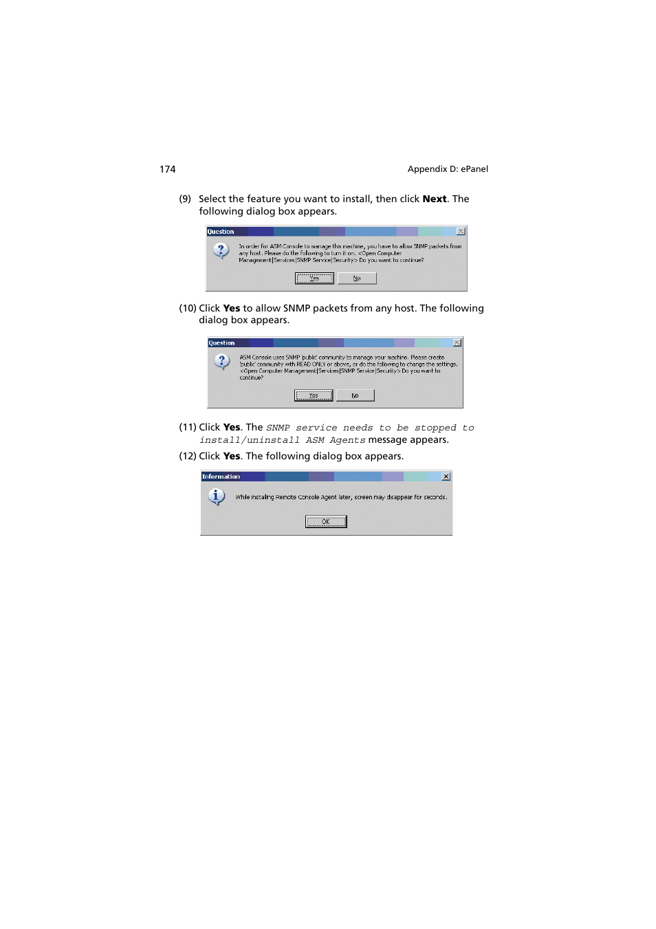 Acer Altos G710 User Manual | Page 184 / 198