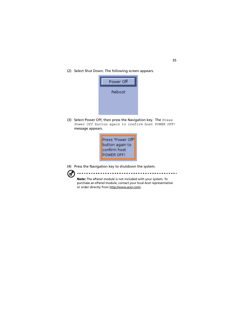 Acer Altos G710 User Manual | Page 45 / 198