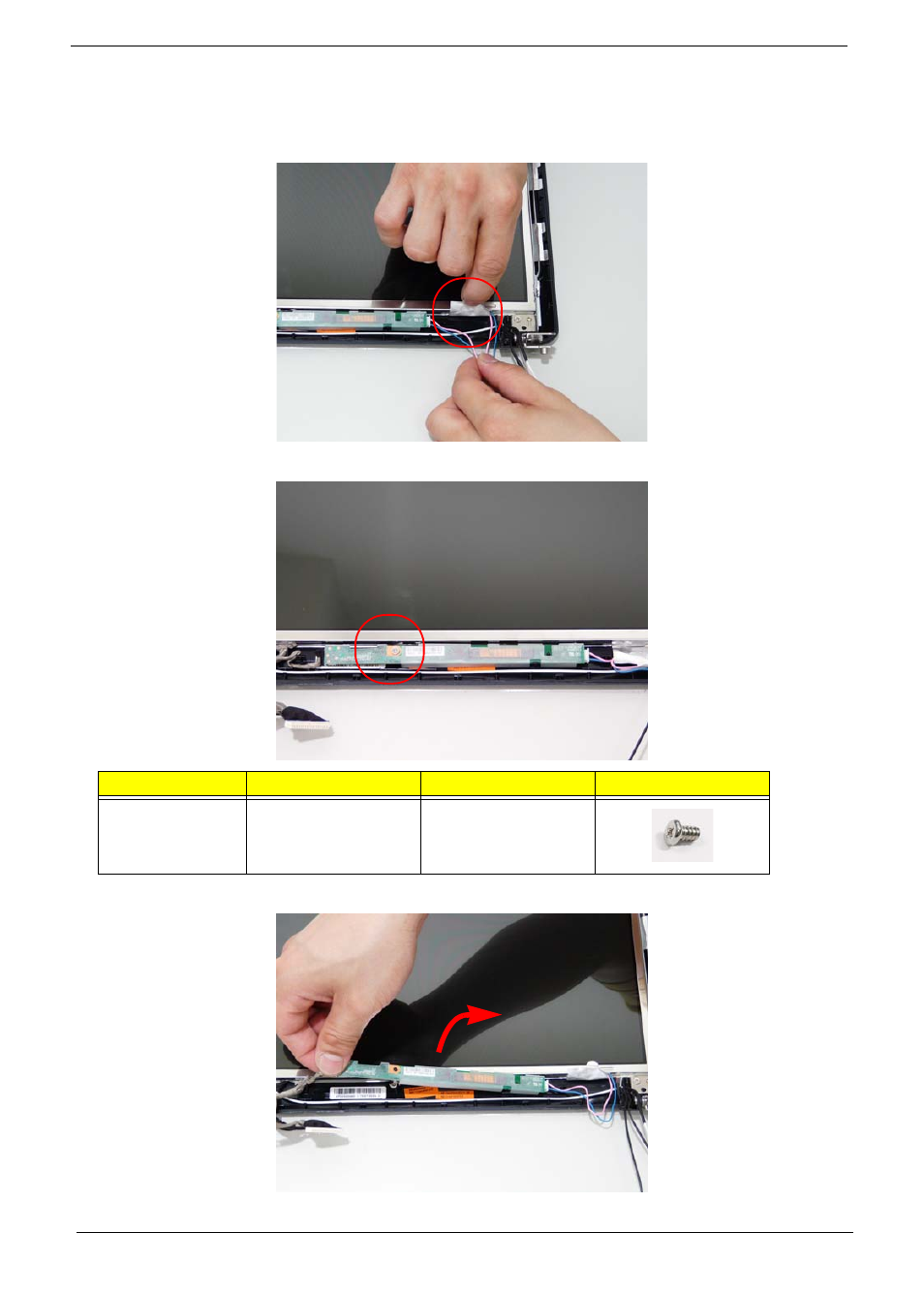 Removing the inverter board | Acer 2930 User Manual | Page 100 / 250