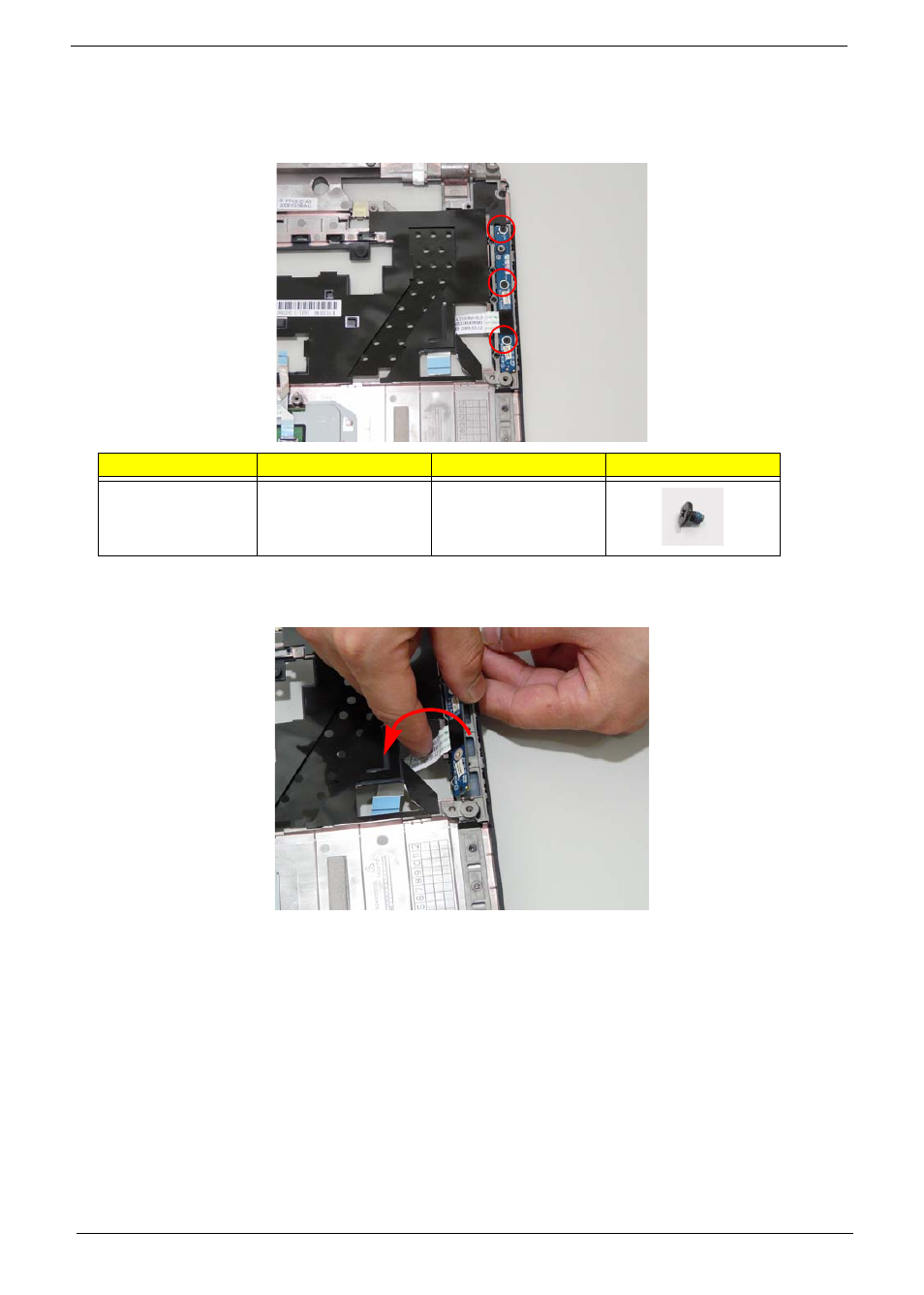 Removing the launch board | Acer 2930 User Manual | Page 84 / 250