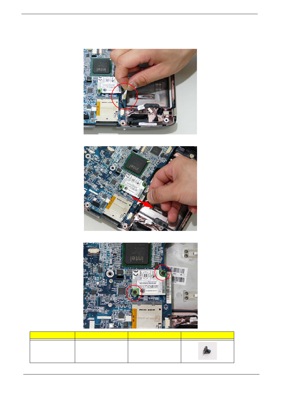 Removing the modem module | Acer 2930 User Manual | Page 88 / 250