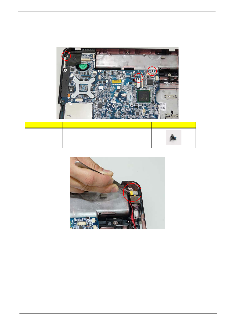 Removing the mainboard | Acer 2930 User Manual | Page 90 / 250