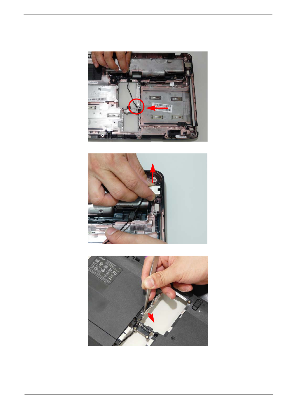 Removing the rj-11 jack | Acer 2930 User Manual | Page 93 / 250