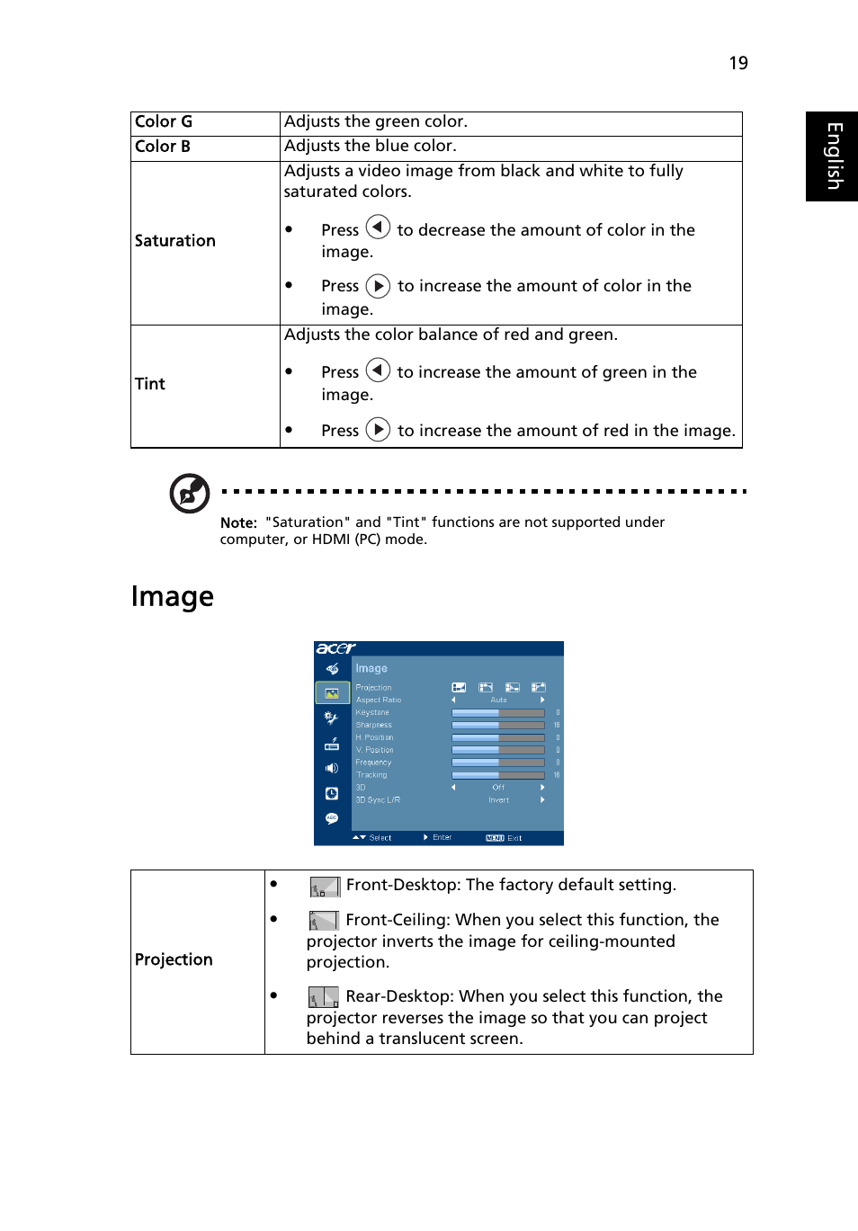 Image | Acer P5205 User Manual | Page 29 / 59