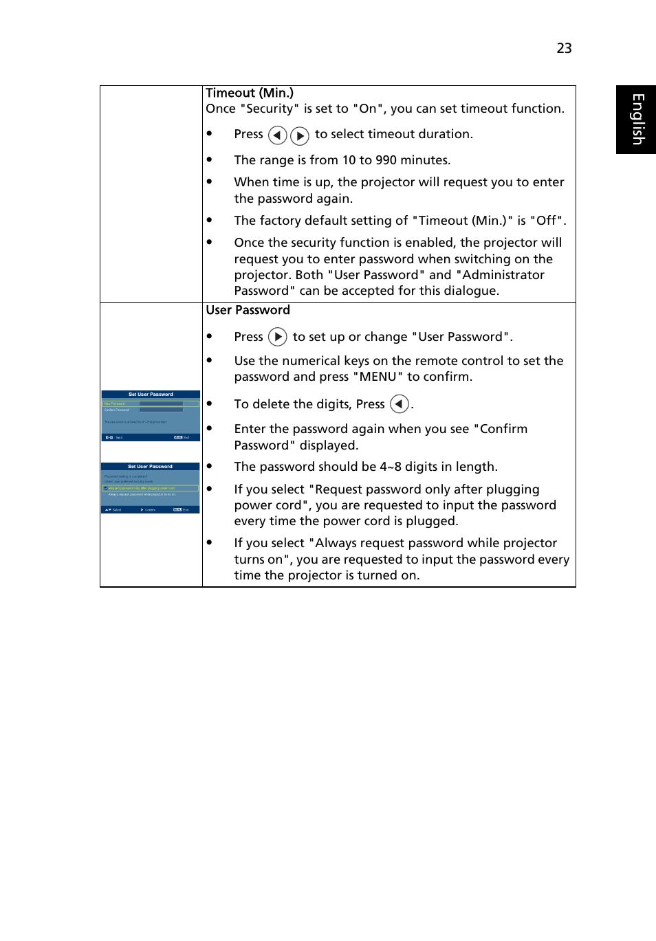 Acer P5205 User Manual | Page 33 / 59