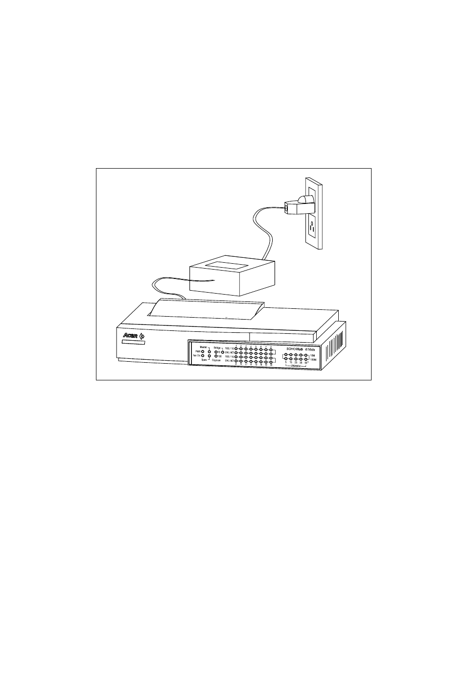 2 installing the hub on your working surface | Acer ALH-616ds User Manual | Page 12 / 32