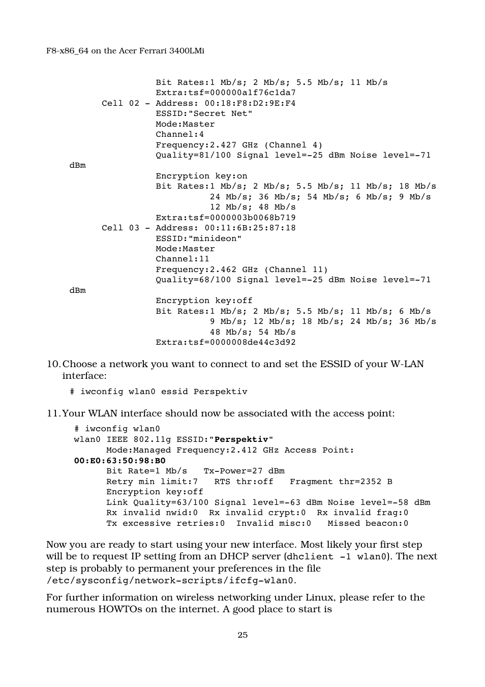 Acer 3400LMI User Manual | Page 25 / 56