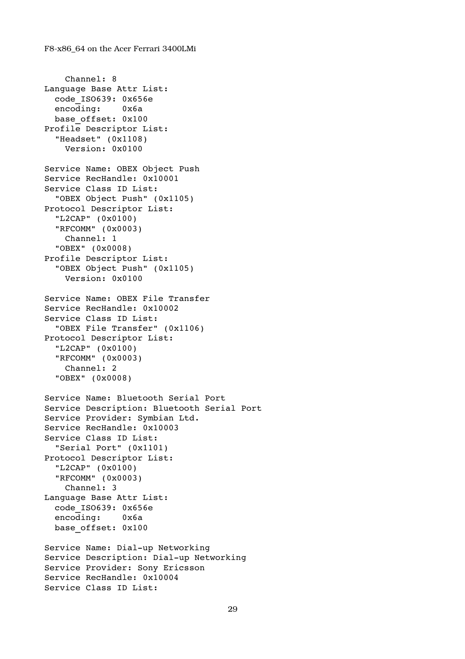 Acer 3400LMI User Manual | Page 29 / 56