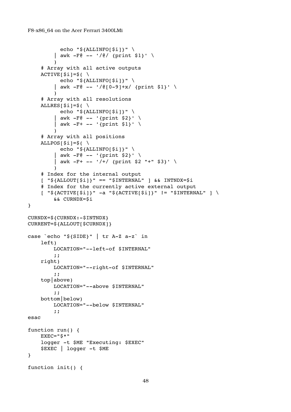 Acer 3400LMI User Manual | Page 48 / 56