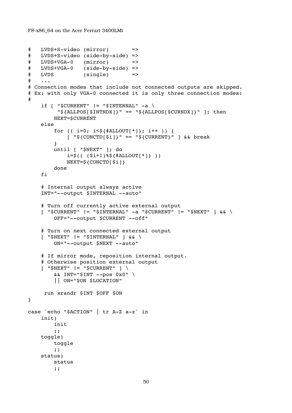 Acer 3400LMI User Manual | Page 50 / 56