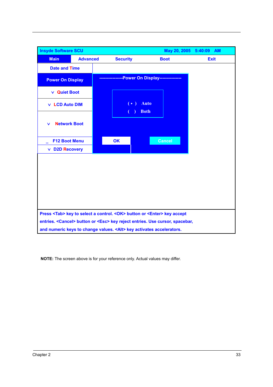 Acer 3600/5500 User Manual | Page 39 / 110