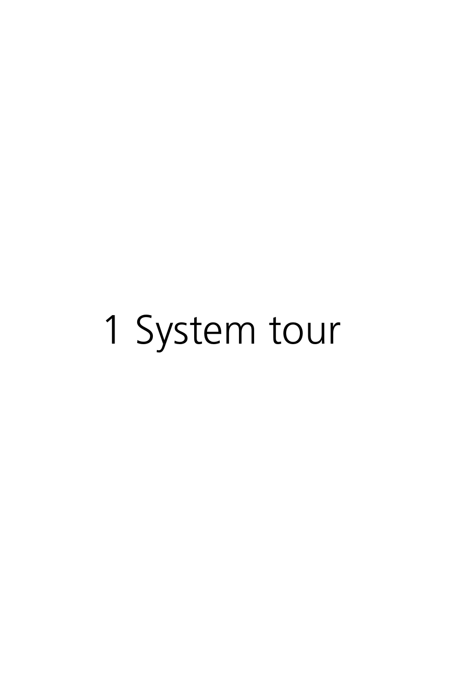 1 system tour | Acer Altos G5450 Series User Manual | Page 19 / 150
