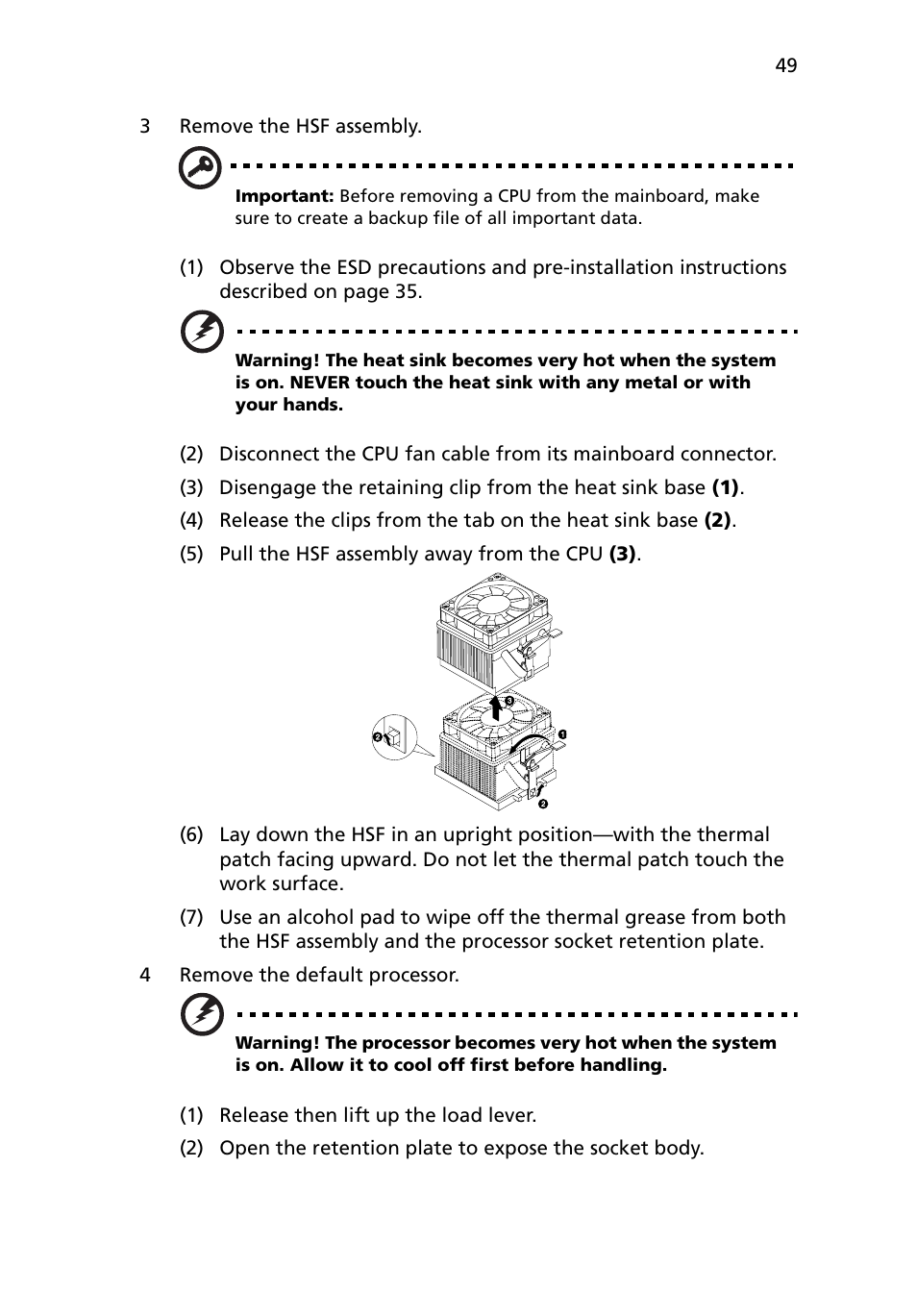 Acer Altos G5450 Series User Manual | Page 67 / 150