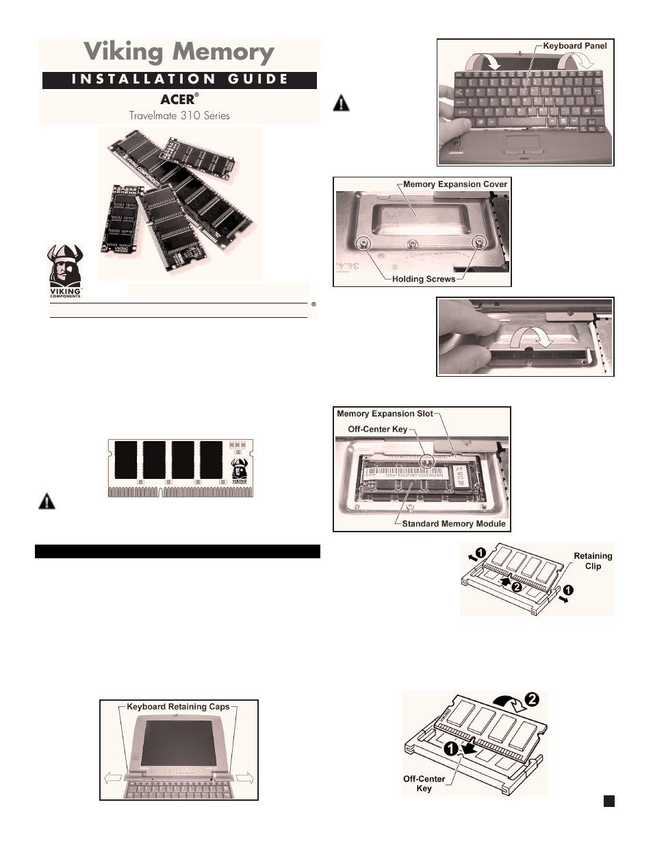 Acer 310 User Manual | 2 pages