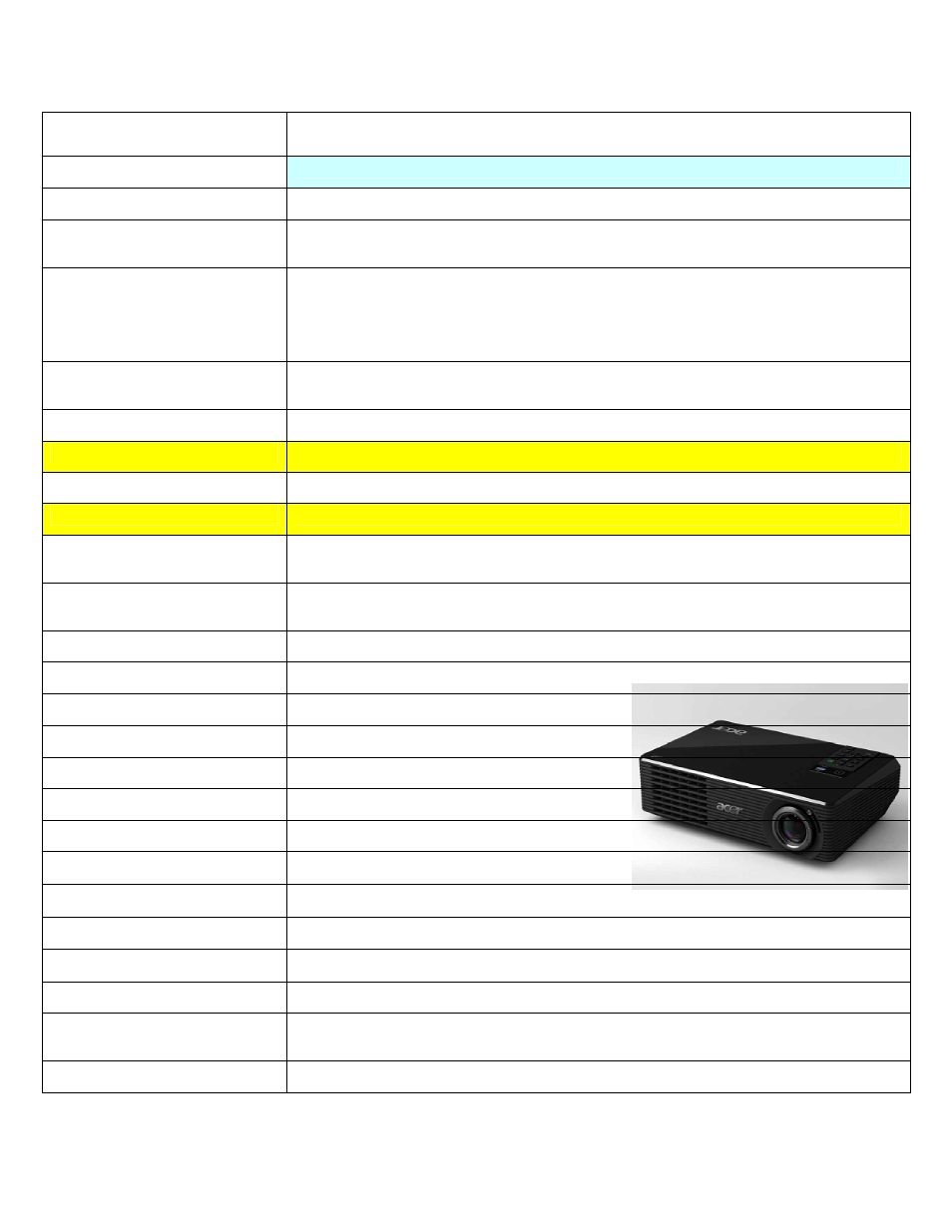 Acer DNX0708 User Manual | 2 pages