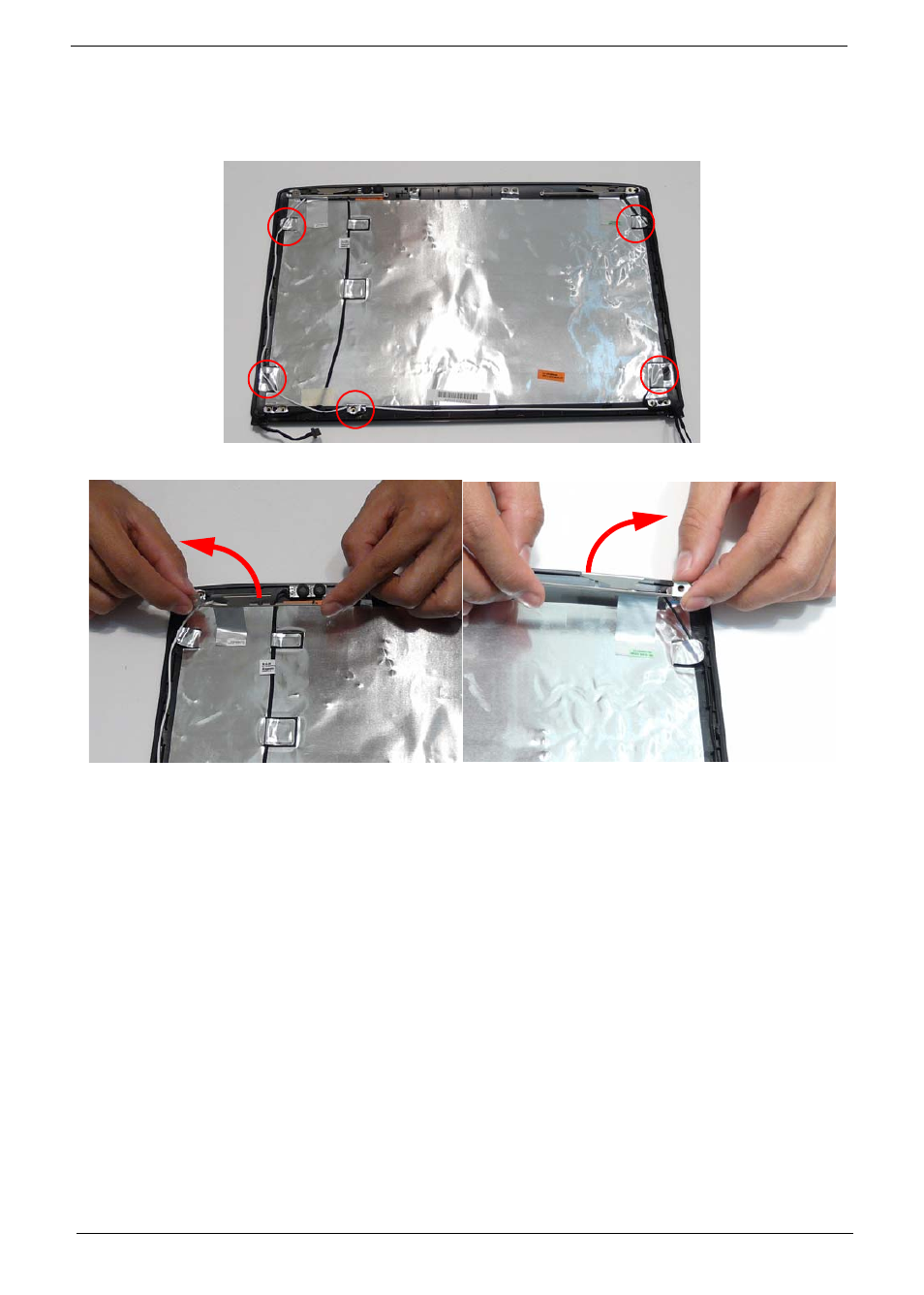 Removing the antennas | Acer 4740G User Manual | Page 112 / 218