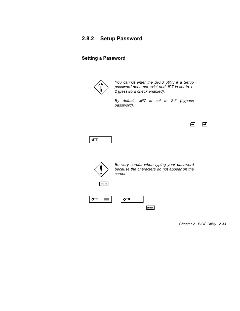 2 setup, Password -41, 2 setup password | Acer Altos 1100 Series User Manual | Page 85 / 114