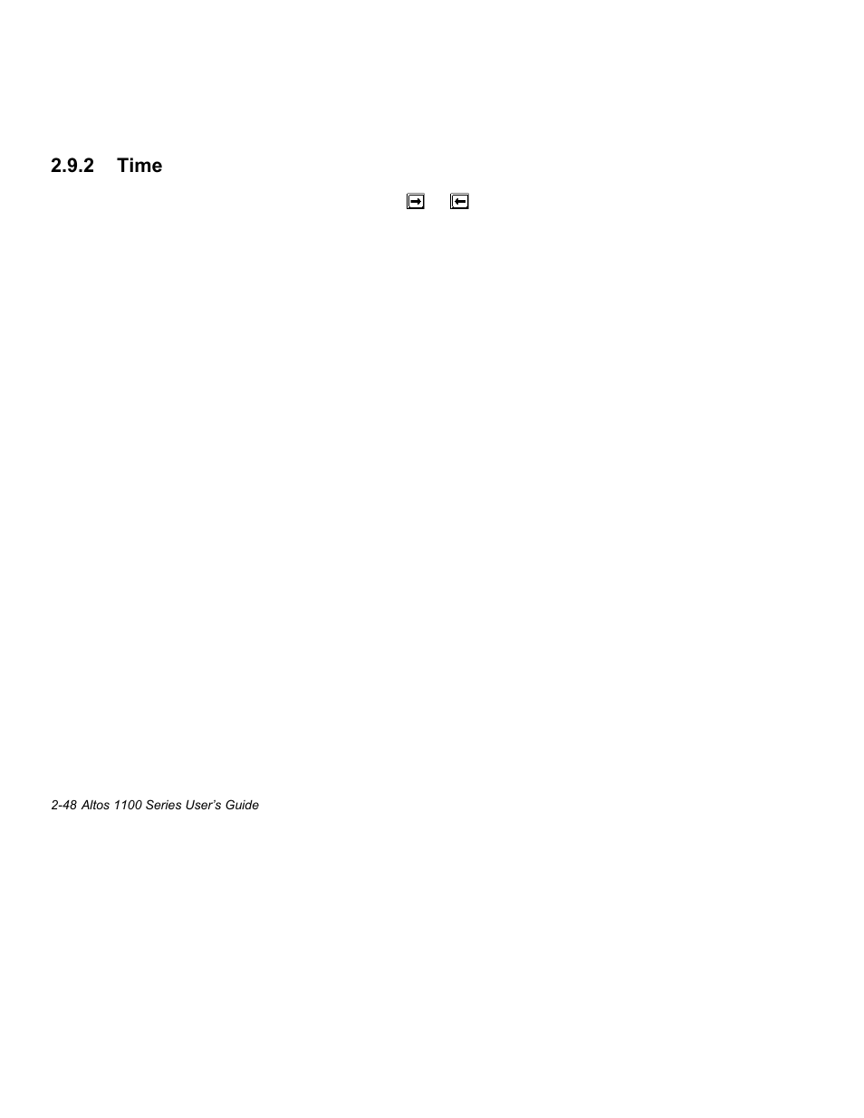 2 time -45, 2 time | Acer Altos 1100 Series User Manual | Page 90 / 114