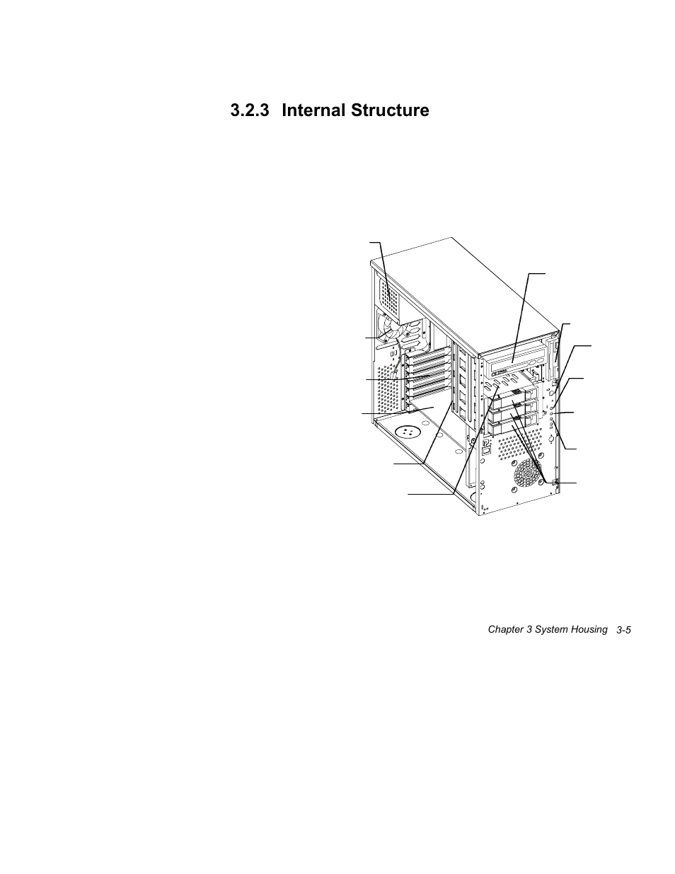 3 internal structure -5, 3 internal structure | Acer Altos 1100 Series User Manual | Page 99 / 114
