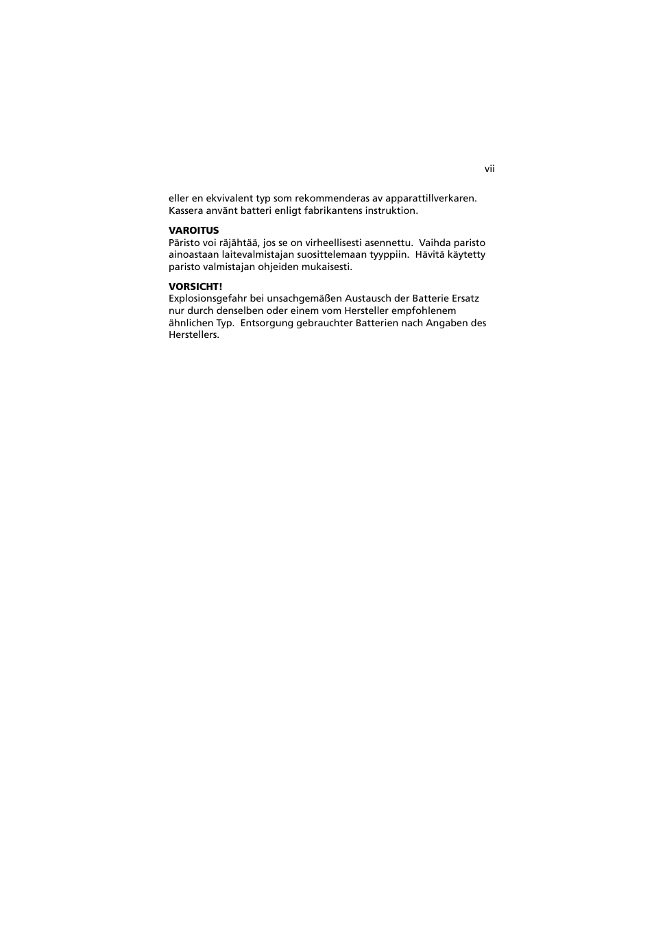 Acer Altos G300 User Manual | Page 7 / 108