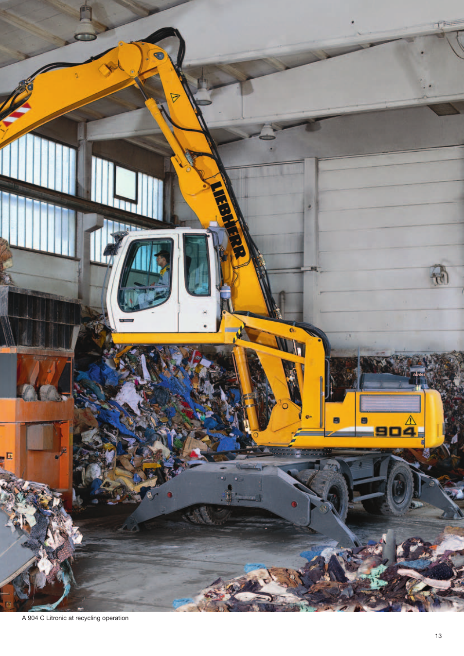 Liebherr EP 934 C Stationary Materiel Handler User Manual | Page 13 / 26