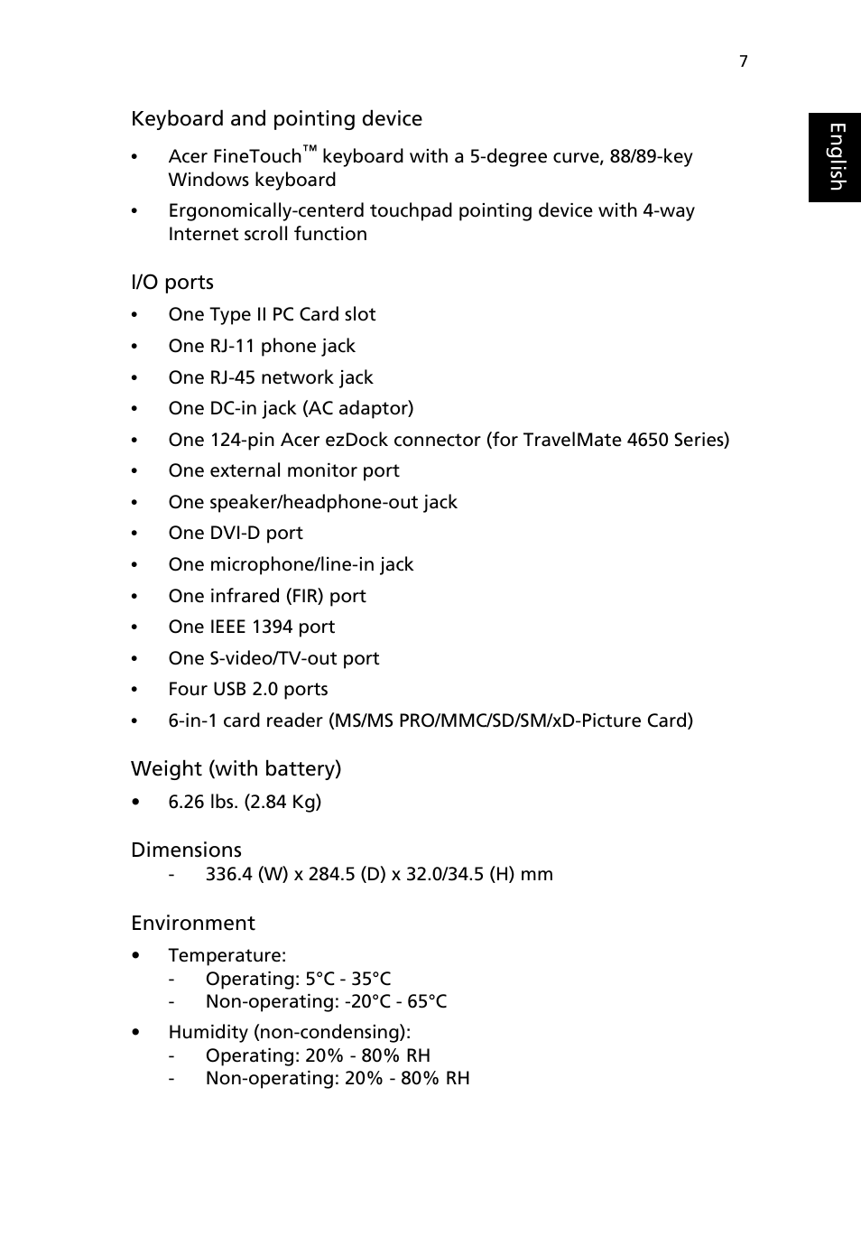 Acer 4150 Series User Manual | Page 15 / 70