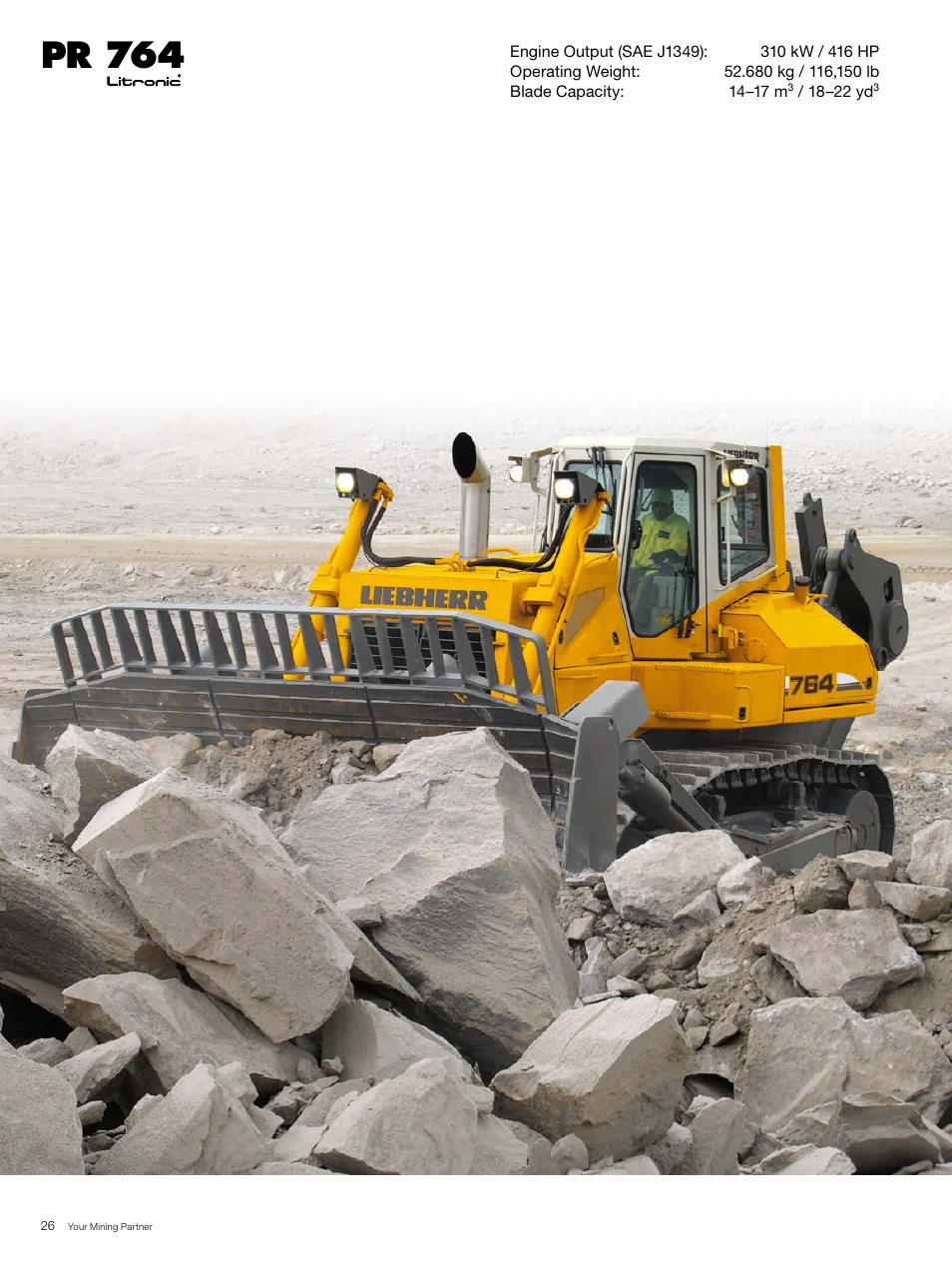 Pr 764 | Liebherr R 996 B User Manual | Page 26 / 28