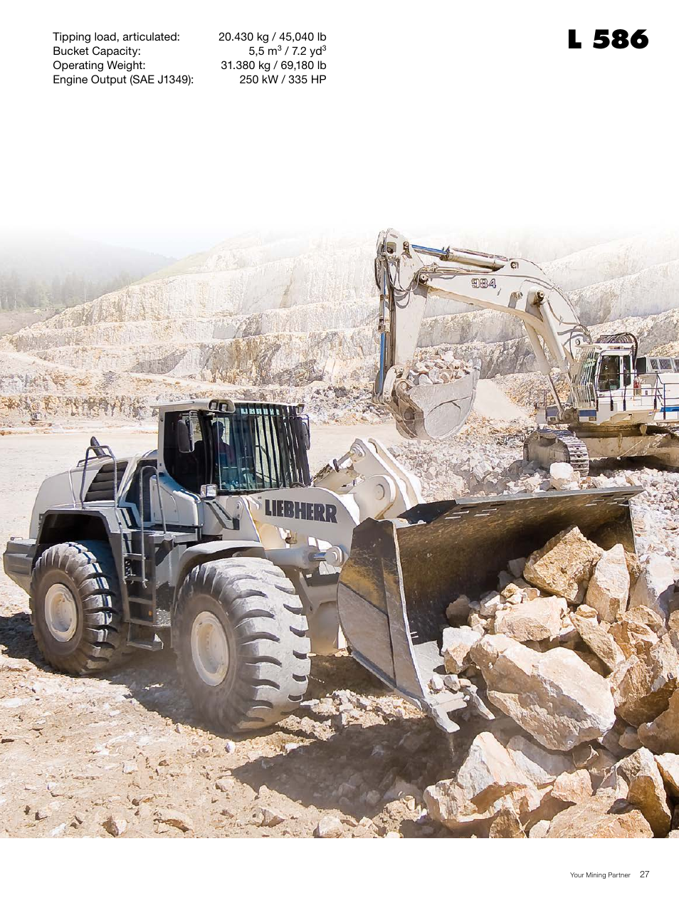 L 586 | Liebherr R 996 B User Manual | Page 27 / 28