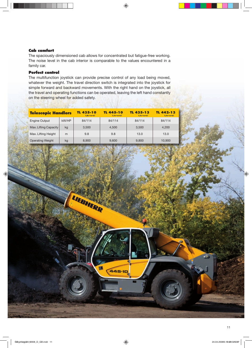 Liebherr EP 954 C Stationary Material Handler User Manual | Page 11 / 12