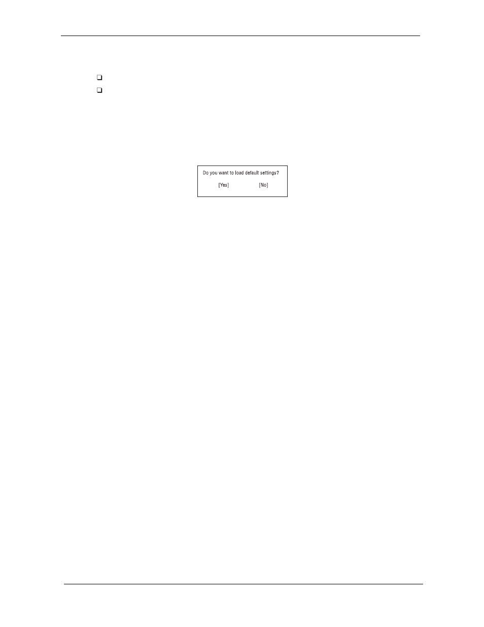 Loading default settings | Acer 350 User Manual | Page 42 / 128