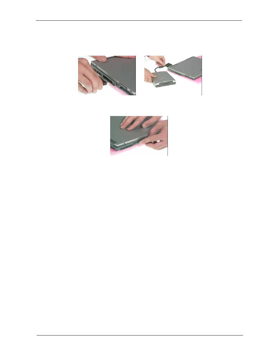 Removing the dvd-rom and floppy disk drive module | Acer 350 User Manual | Page 55 / 128