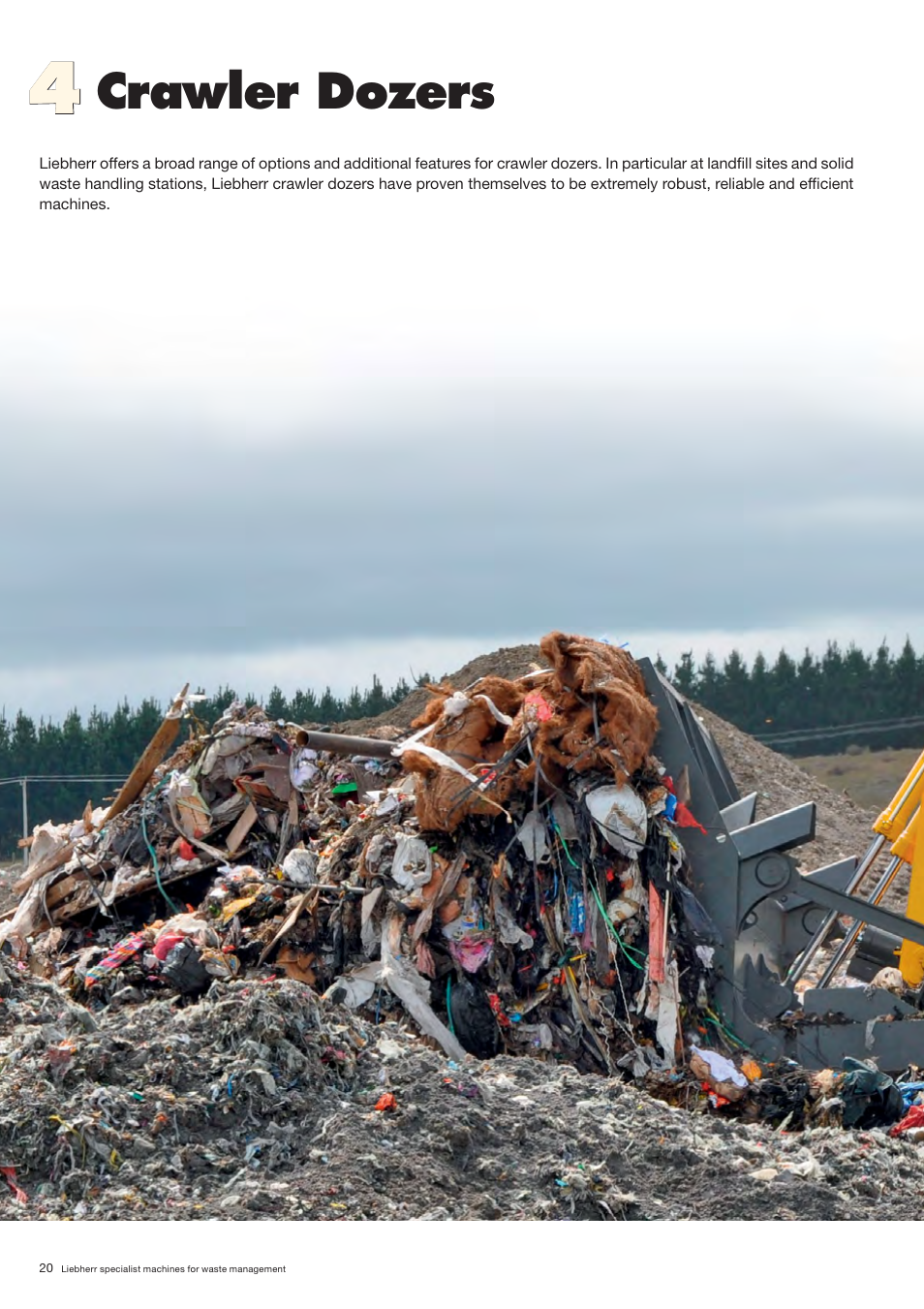 Crawler dozers | Liebherr A 944 C HD Litronic Material Handler User Manual | Page 20 / 32