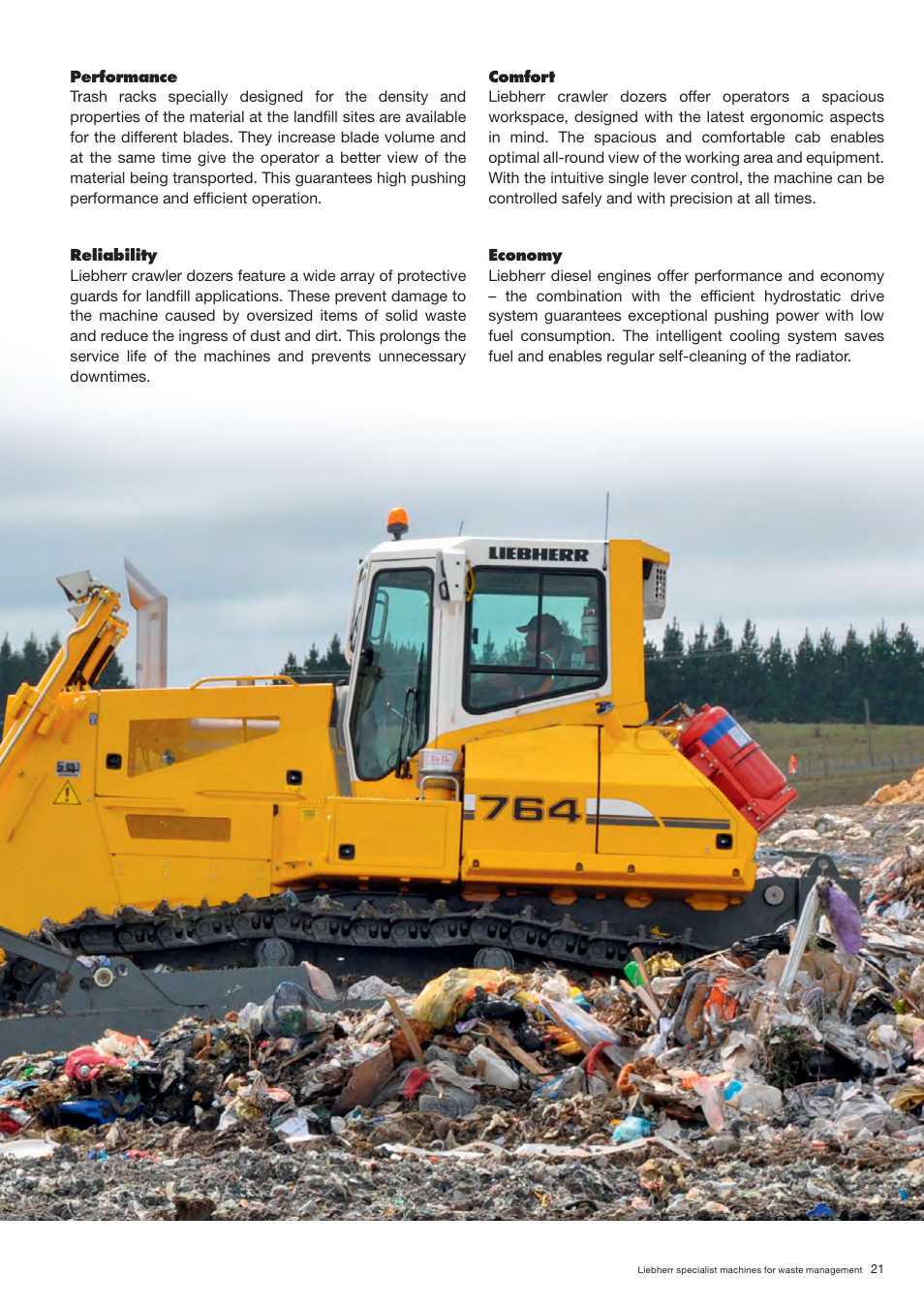 Liebherr A 944 C HD Litronic Material Handler User Manual | Page 21 / 32
