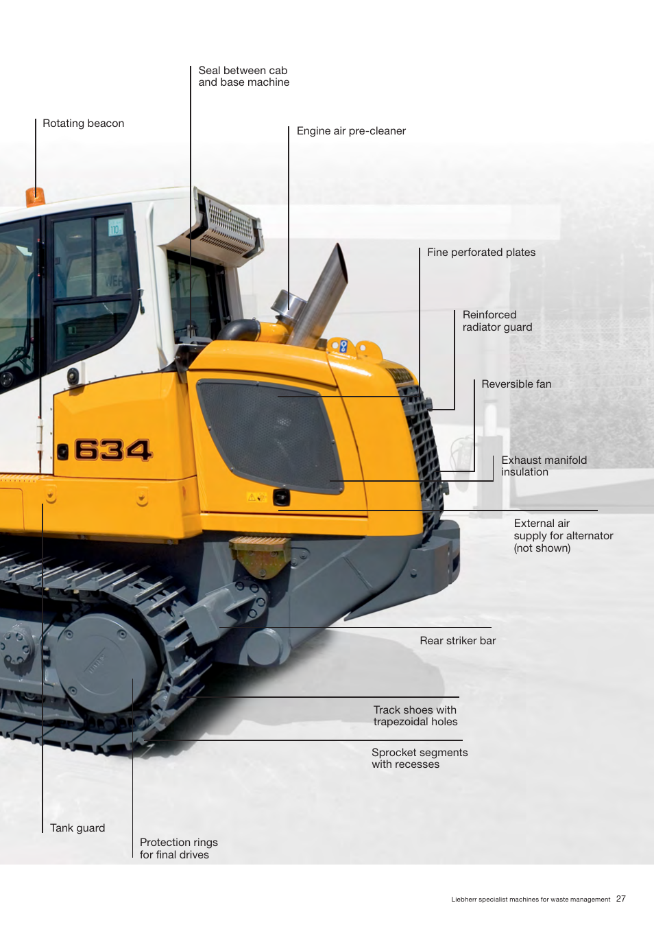 Liebherr A 944 C HD Litronic Material Handler User Manual | Page 27 / 32